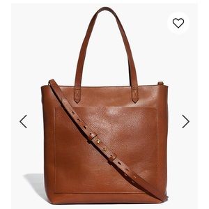 Madewell zip-top medium transport tote